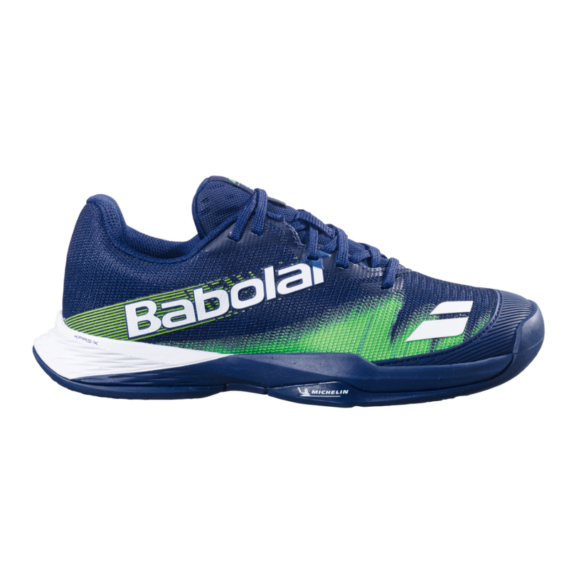 Chaussures de padel Junior Babolat Jet Premura 2 Bleu/Vert