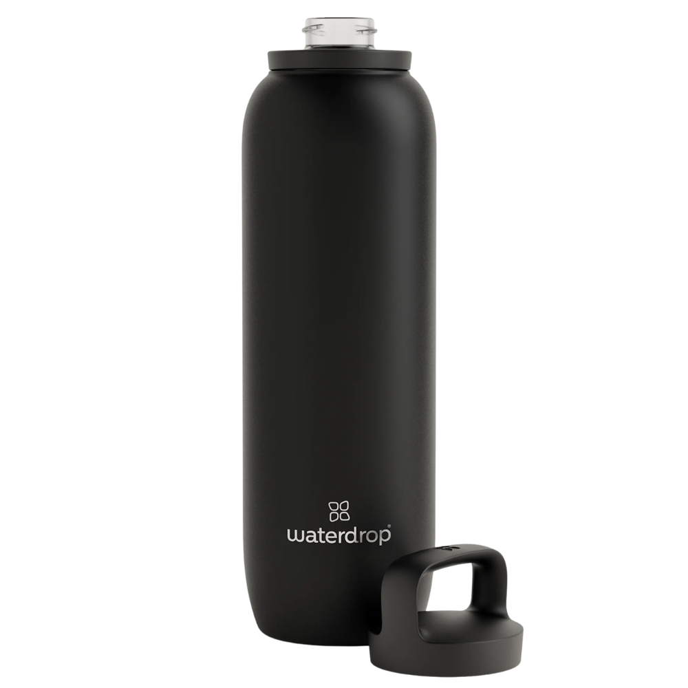 Gourde Waterdrop Inox Noir