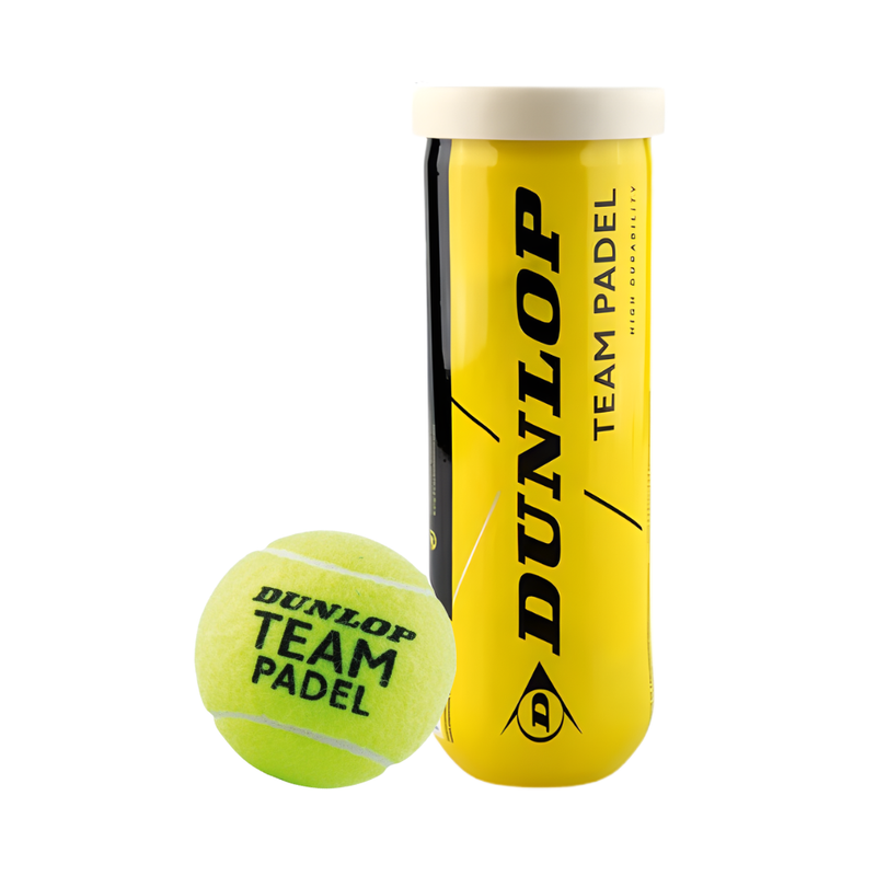 Tube de 3 balles Dunlop Team Padel