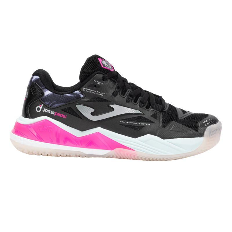Chaussures de padel Femme Joma Spin Lady 2501 Noir